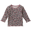 Newborn Langarmshirt mit Rippstruktur hellbeige / rosa / blau
