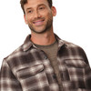 Herren Overshirt mit kariertem Design