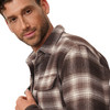 Herren Overshirt mit kariertem Design