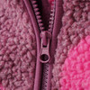 Baby Teddyjacke mit Erdbeer-Motiven