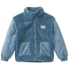 Jungen Teddyjacke mit Stepp-Details