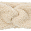 Mädchen Stirnband aus Teddyplüsch