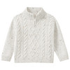 Jungen Strickpullover mit Stehkragen