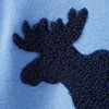 Jungen Sweatshirt mit Frottee-Applikation
