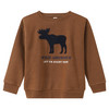 Jungen Sweatshirt mit Frottee-Applikation
