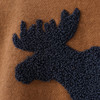 Jungen Sweatshirt mit Frottee-Applikation