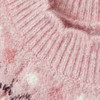 Mädchen Strickpullover mit Effektgarn