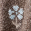 Mädchen Strickpullover mit Blumen-Motiv
