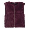 Damesvest met kunstbont
