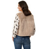 Damesvest van imitatiebont