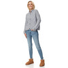 Damen Strickjacke mit Zopfmuster