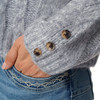Damen Strickjacke mit Zopfmuster