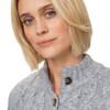 Damen Strickjacke mit Zopfmuster