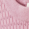 Mädchen Pullover mit Ajour-Muster