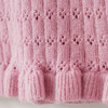 Mädchen Pullover mit Ajour-Muster