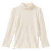Mädchen Langarmshirt mit Rippstruktur
