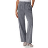Damen Wide-Leg-Hose in Melange-Optik