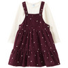 Baby Set mit Latzkleid und Shirt