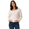 Damesvest met capuchon