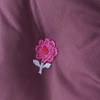 Baby-donsjack met bloemmotieven