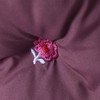 Mädchen Pufferjacke mit Blumen-Motiven