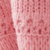 Mädchen Strickpullover unifarben