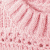 Mädchen Strickpullover unifarben