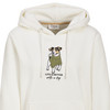 Damen Hoodie mit Applikation