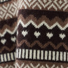 Mädchen Strickleggings mit Norwegermuster