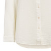 Damesblouse van mousseline in effen kleur