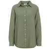 Damesblouse van mousseline in effen kleur