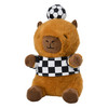 Capybara Plüschtier mit Fußball