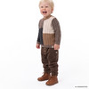 Babybroekje met geribbelde structuur