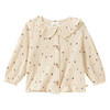 Baby Bluse mit Herzchen-Print