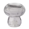 LED-Leuchte im Pilz-Design grau
