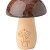 Kleiner Deko-Pilz mit glänzender Oberfläche