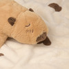 Plüschcapybara  mit Decke