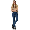 Damen Strickpullover kurzarm