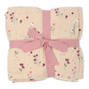 Musselin-Decke mit Teddyfleece