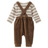 Newborn Set mit Shirt und Latzhose