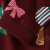 Baby Weihnachtsschlafanzug mit Allover-Print