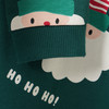 Baby Weihnachtsschlafanzug mit Allover-Print