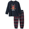 Baby Weihnachtsschlafanzug mit Print
