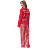 Kerstpyjama voor dames met print