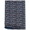 Mädchen Snood mit Blümchen-Allover dunkelblau