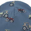 Jungen Mütze mit Traktor-Allover