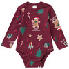 2 Baby Weihnachtsbodys im Set