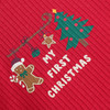 2 Baby Weihnachtsbodys im Set