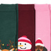 3 Paar Mädchen Weihnachtssocken im Set