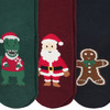 3 Paar Jungen Weihnachtssocken im Set